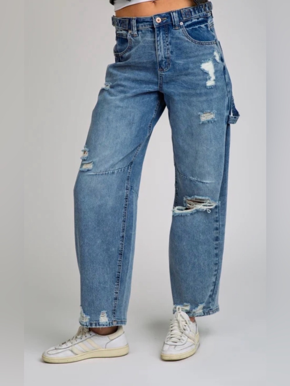 Pilcro Kayden High-Rise Carpenter Barrel Jeans size 29